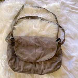 Lucky Brand Gray Leather Purse